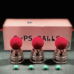  Mini bvs poharak deluxe kszlet / Mini cups and Balls Deluxe Set by Bluether Magic and Raphael